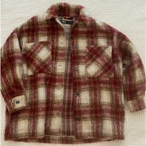 ZARA Plaid Overshirt / Jacket